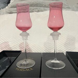 Versace x Rosenthal Cordial glasses